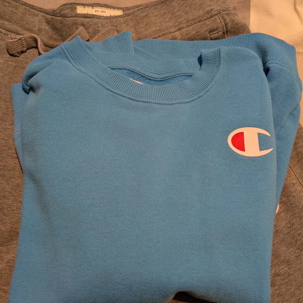 Champion Sky Blue Crewneck